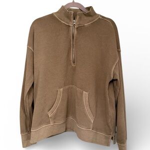 C&C California Sunwashed Brown Pullover - Size XL